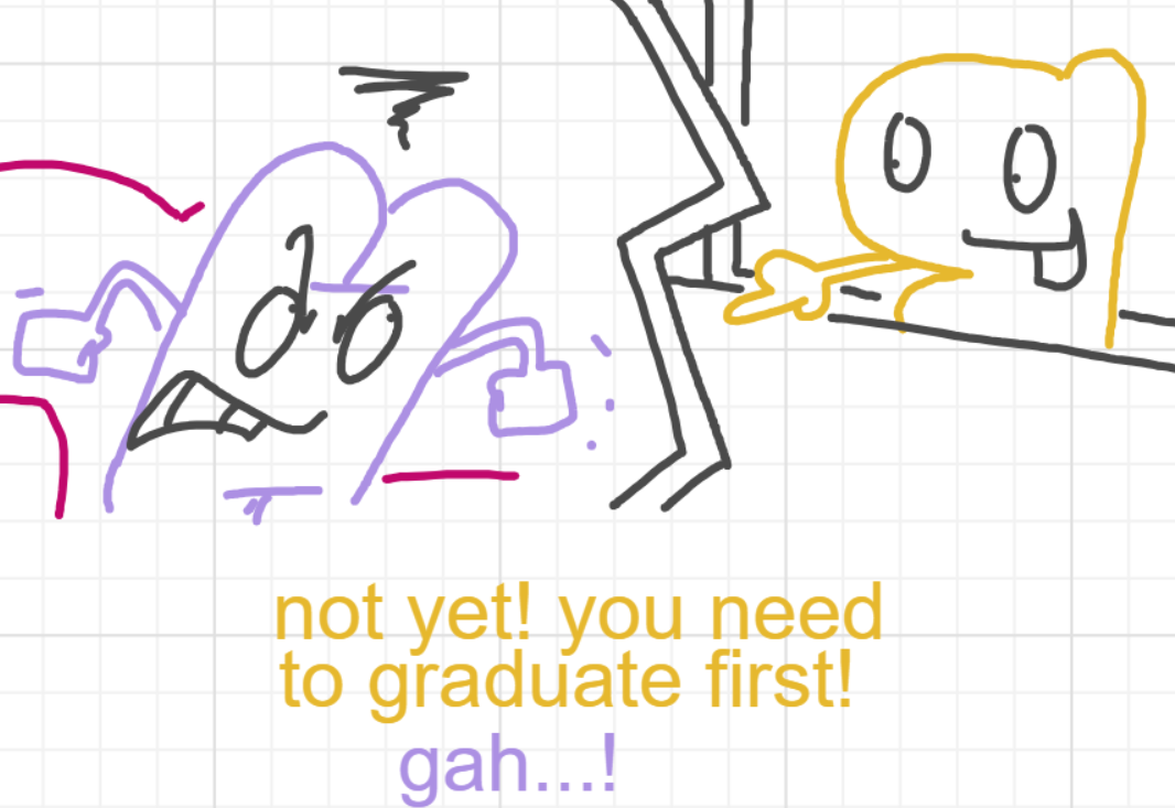 A panel from I've Been Everywhere, Man, episode nine of the Board Boards object show by Furretwalk/WalkingFurret.